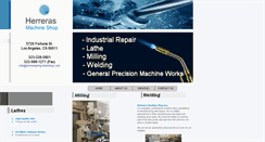 Desktop Screenshot of herrerasmachineshop.com